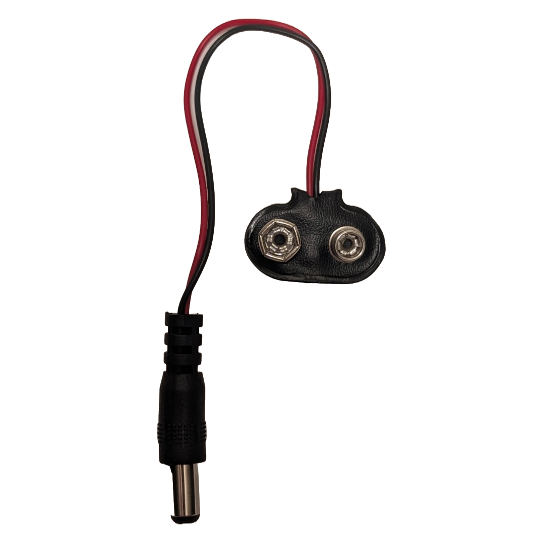 9V Battery Holder with Jack