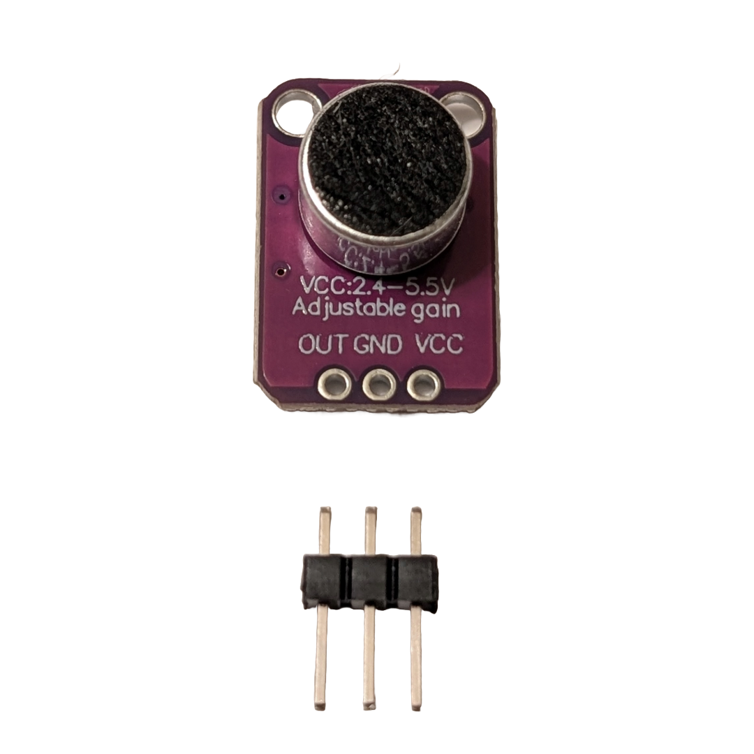GY-MAX4466 Electret Microphone Amplifier Module