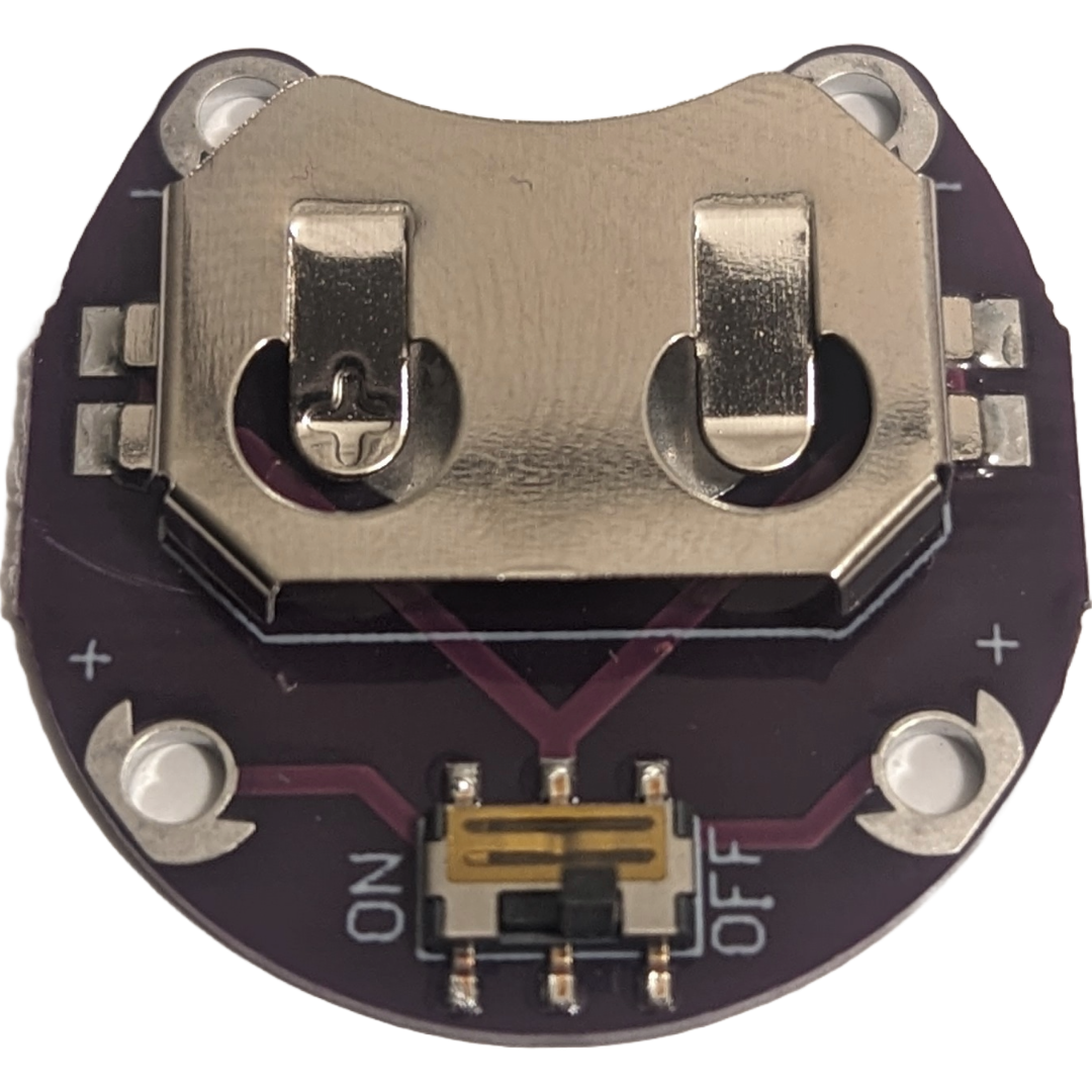 Lily Pad Coin Battery Holder
