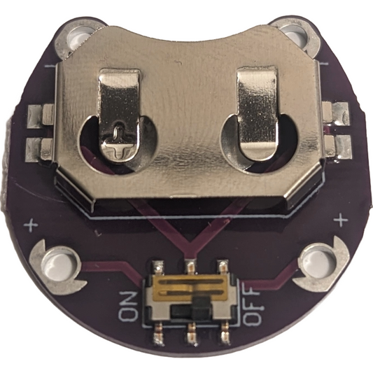 Lily Pad Coin Battery Holder