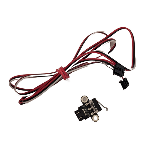 Close-up of 8929-SZTRZ Z-Axis Stop Switch with cable